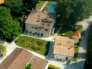Elegant 19th-Century Charterhouse in Bordeaux Vineyards