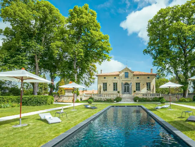 Elegant 19th-Century Charterhouse in Bordeaux Vineyards