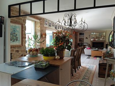 Breton Cottages with Rare Trees & Pool for Photoshoots