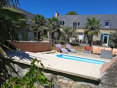 Breton Cottages with Rare Trees & Pool for Photoshoots