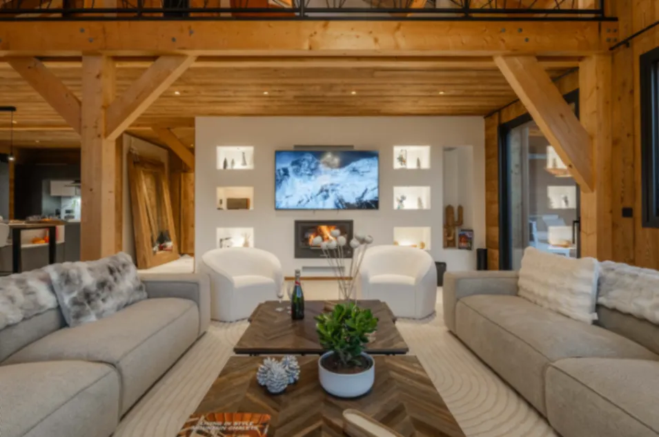 Luxury Chalet in Briançon with Panoramic Mountain Views & Indoor Pool