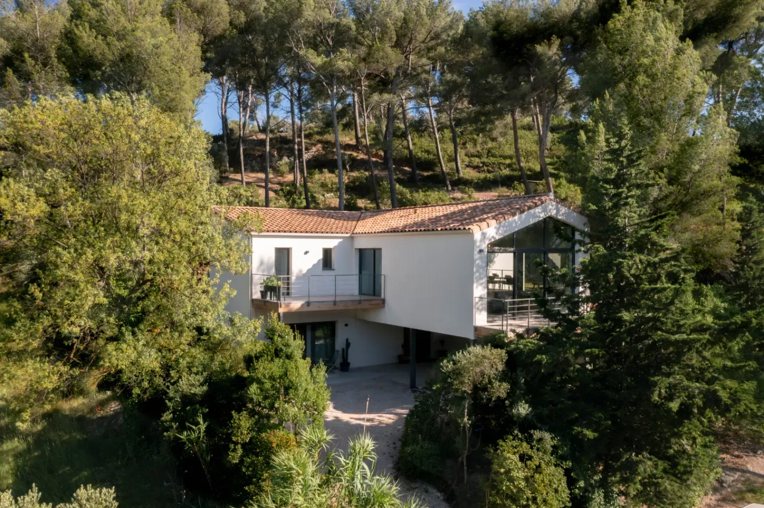 Maison d'Architecte à Cassis pour Séances Photo & Productions Cinéma