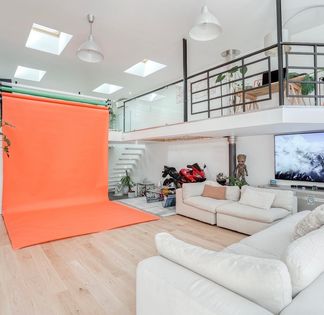 Minimalist Loft in Argenteuil for Events & Productions
