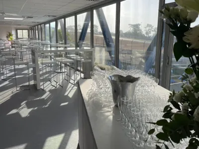 Elegant Event Rooms with Panoramic Circuit Views at Le Mans