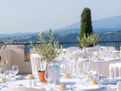 Château with Panoramic Terrace for Events in Nice