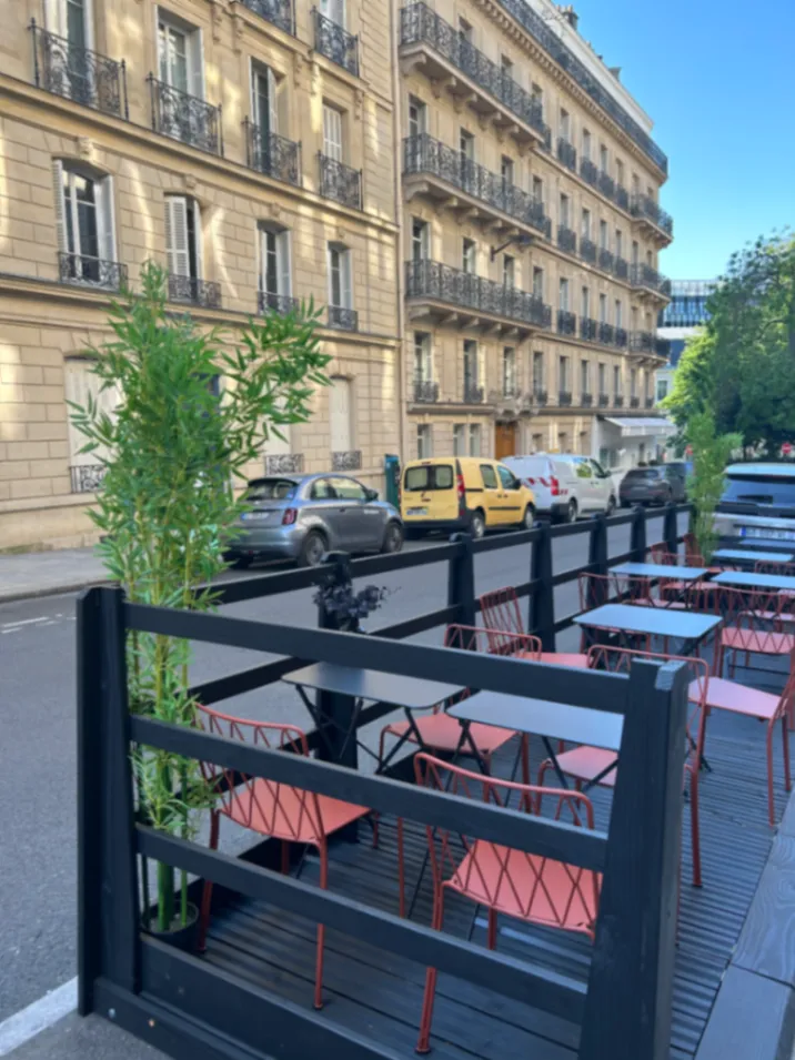 Elegant Terrace Venue for Events in Paris