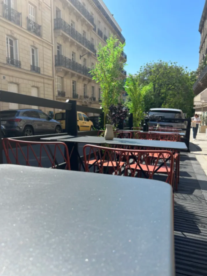 Elegant Terrace Venue for Events in Paris
