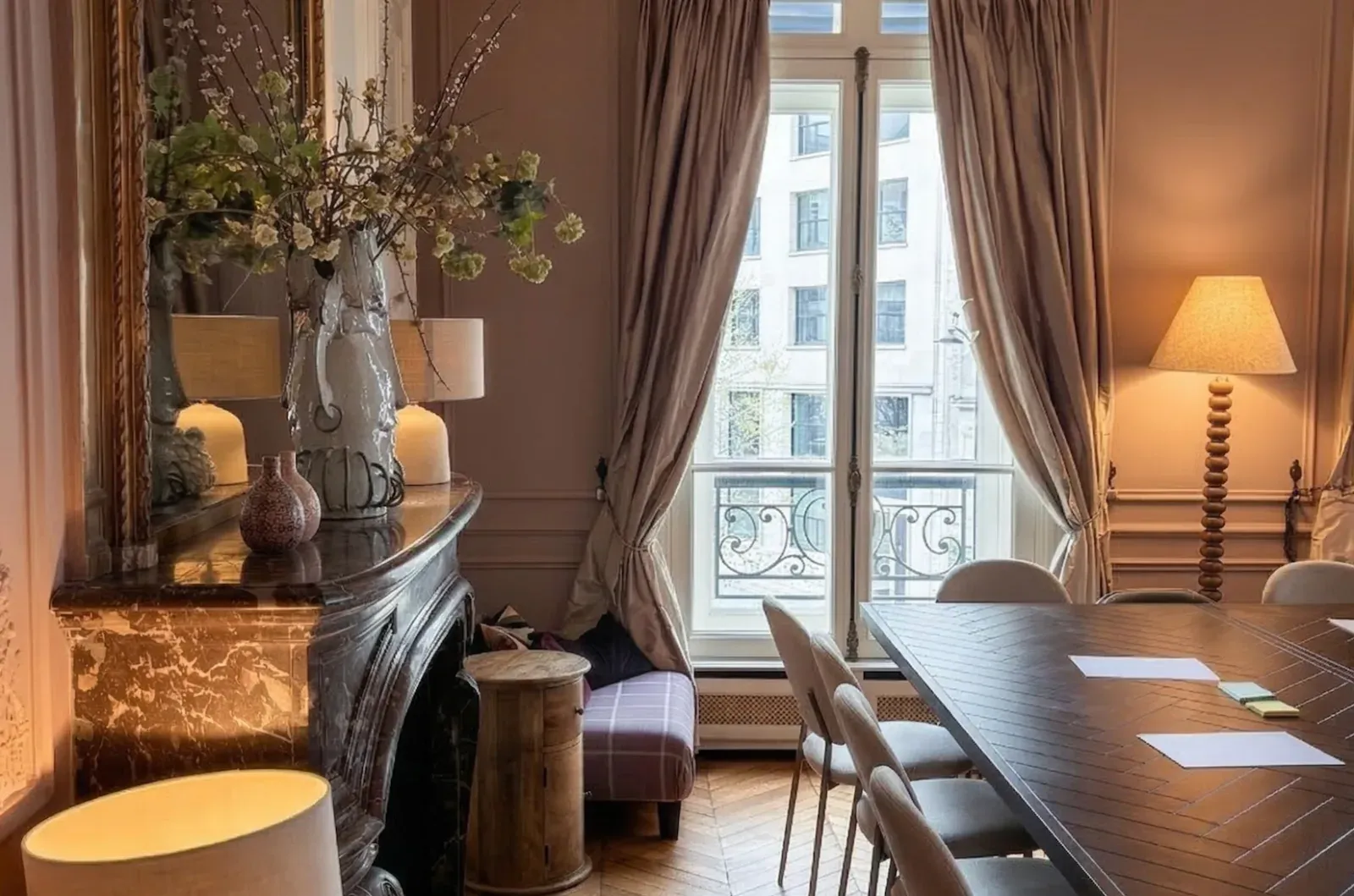 Haussmann-Style Duplex for Private Events in Paris