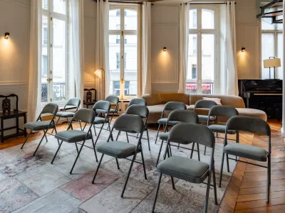 Duplex Haussmannien Privatif pour Événements à Paris