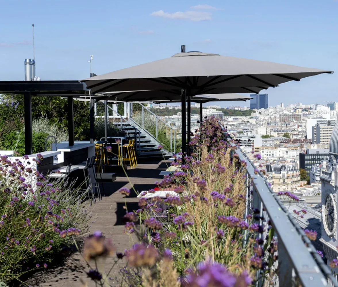Creative Event Space with Rooftop Skybar in Paris