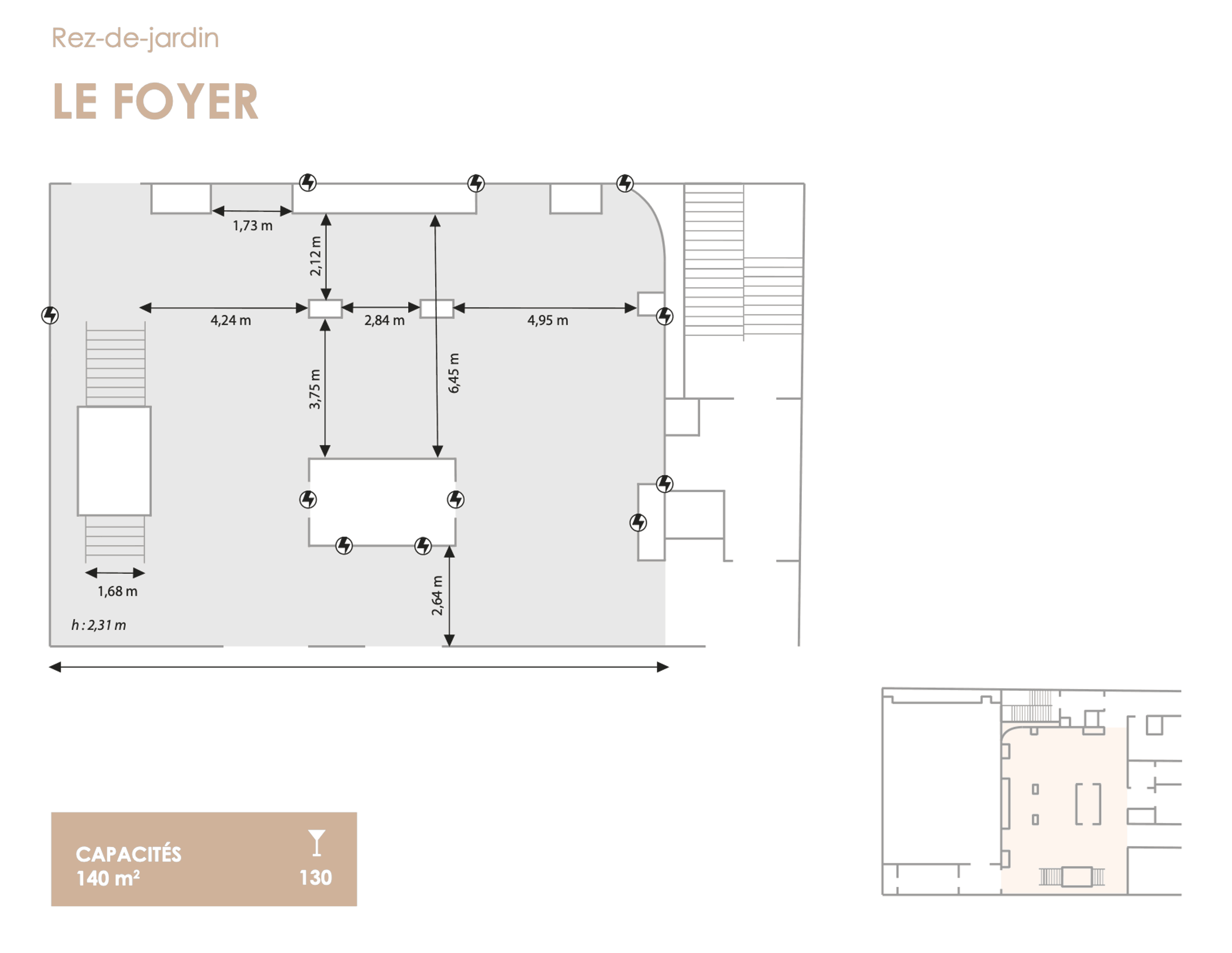 Le Foyer - Auditorium 