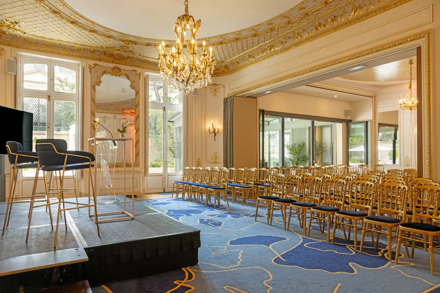 Elegant 18th-Century Mansion for Corporate Events & Galas in Paris
