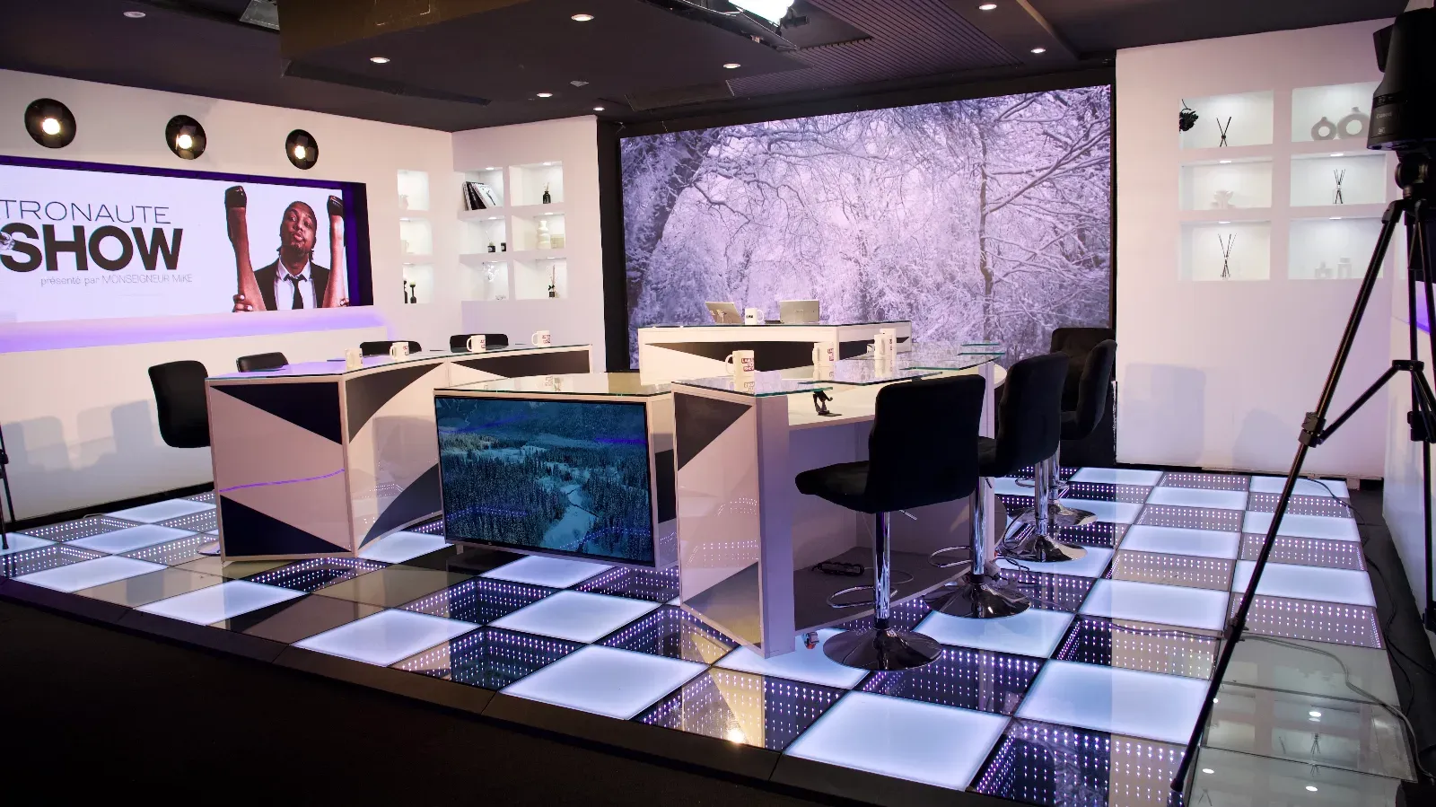 Studio de Télévision Professionnel à Louer à Saint-Cloud près de Paris