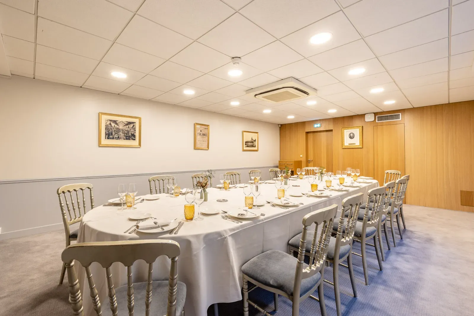 Elegant 19th Century Hotel Venue with Eiffel Tower Views in Paris