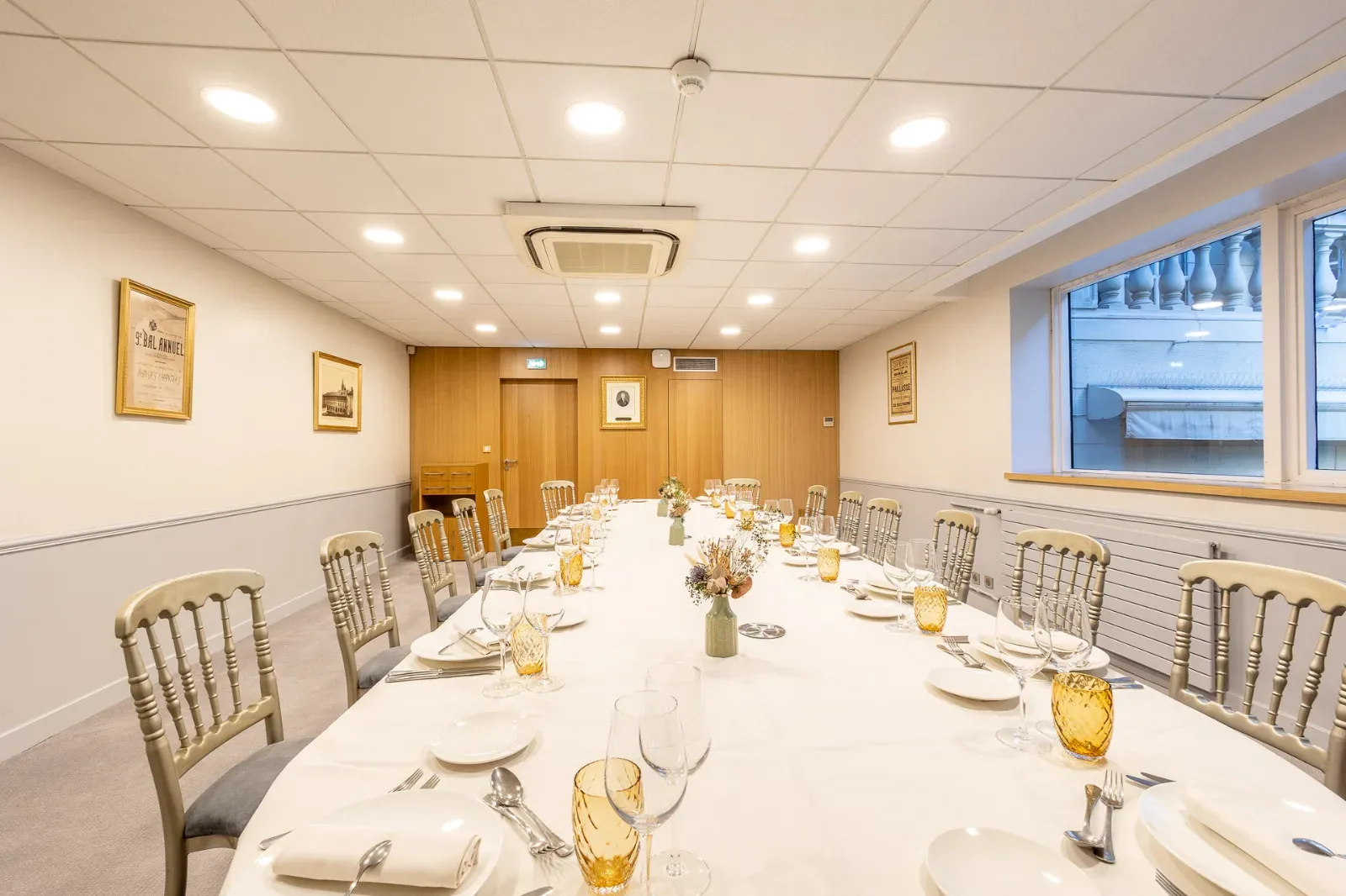 Elegant 19th Century Hotel Venue with Eiffel Tower Views in Paris