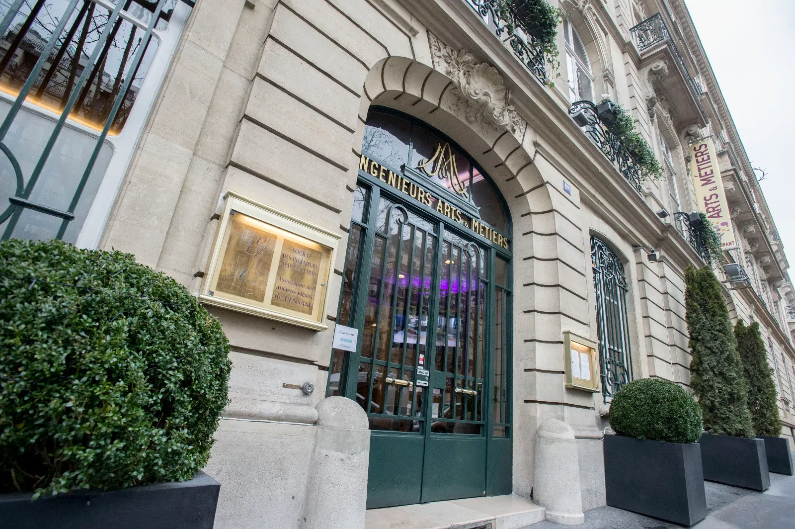 Elegant 19th Century Hotel Venue with Eiffel Tower Views in Paris