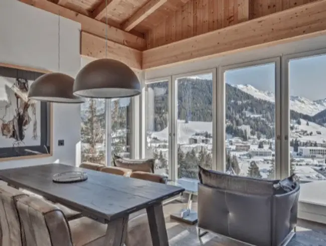 Luxury Ski Chalet with Sauna & Fitness in Davos Dorf