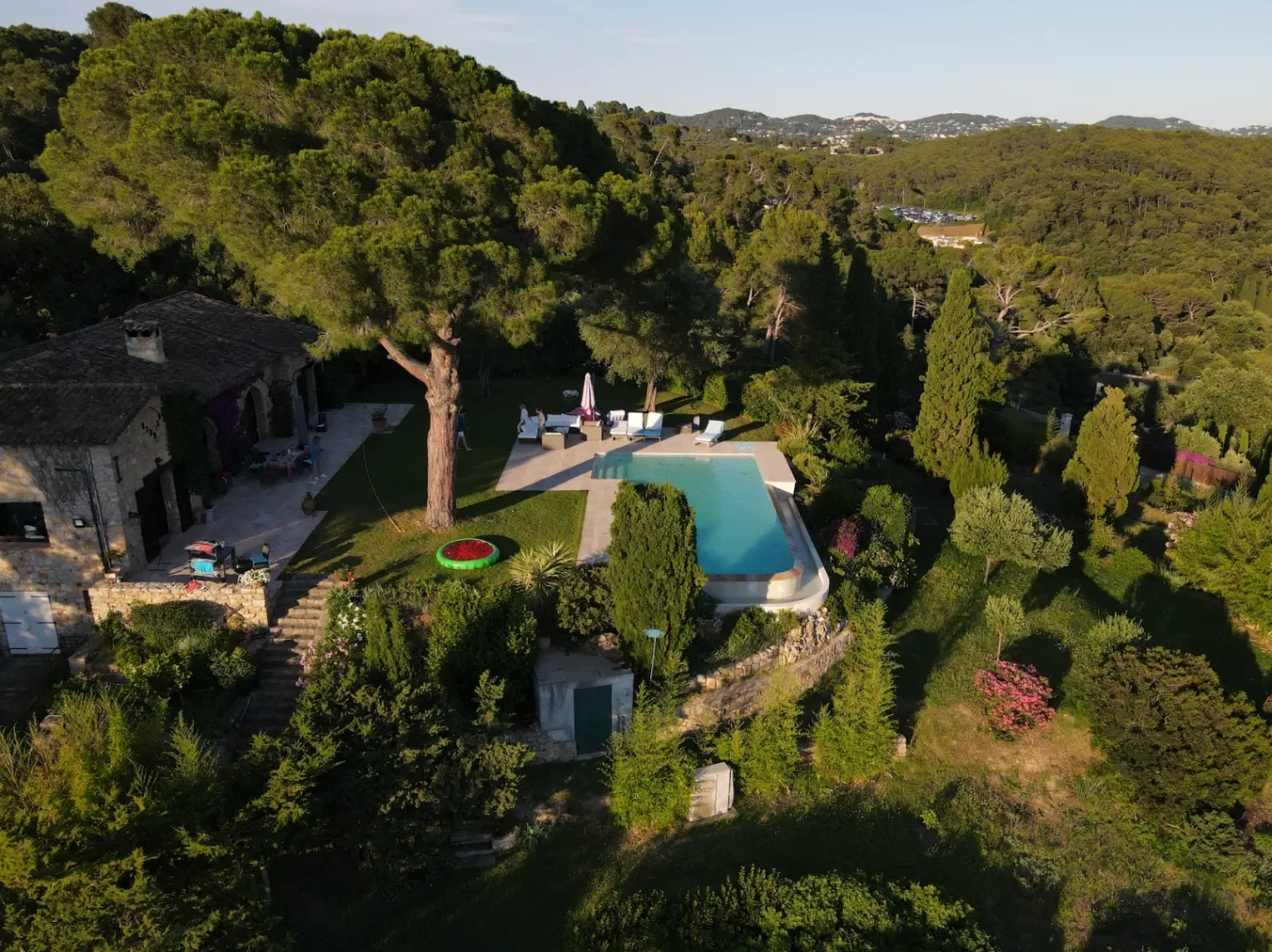 Villa with Mountain View for Corporate Events in La Roquette-sur-Siagne