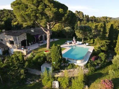 Villa avec Vue Montagne pour Événements d'Entreprise à La Roquette-sur-Siagne