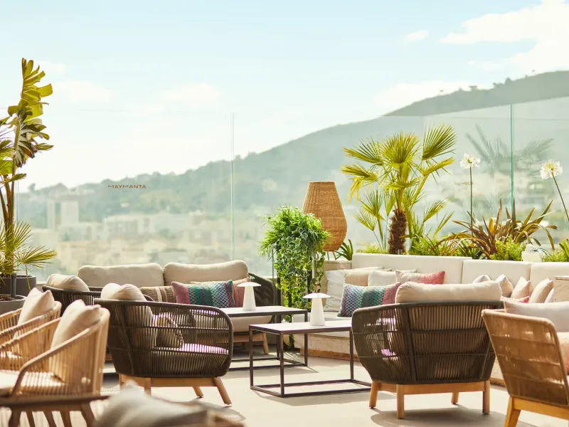 Peruvian-Inspired Rooftop in Barcelona with 360 Views