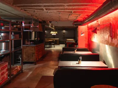 Urban Neapolitan-Inspired Venue for Corporate Events in Barcelona