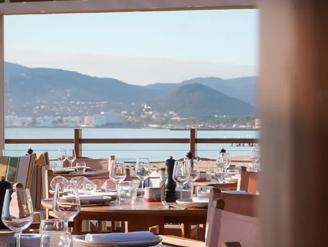 Mediterranean Culinary Gem: Beachfront Venue for Events in Cannes