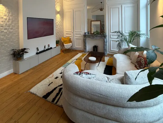 Appartement Haussmannien à Lille pour Tournages et Créations