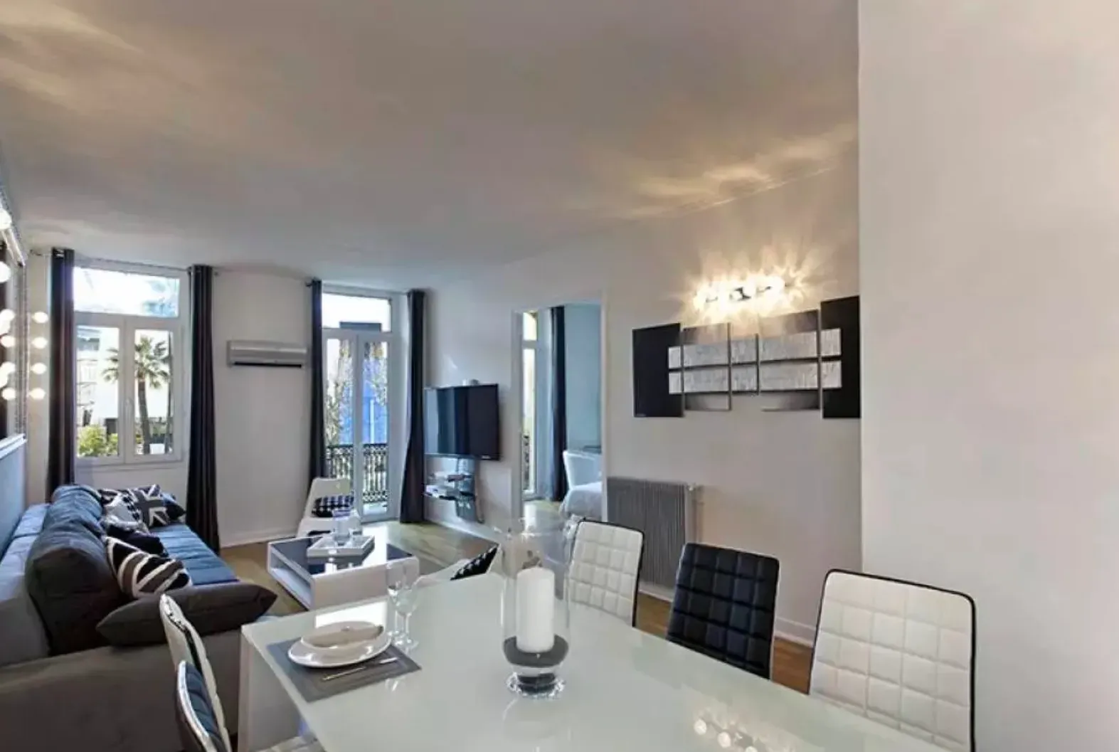 Appartement de Luxe à Cannes avec Vue sur le Port | Espace Rénové de 110m²