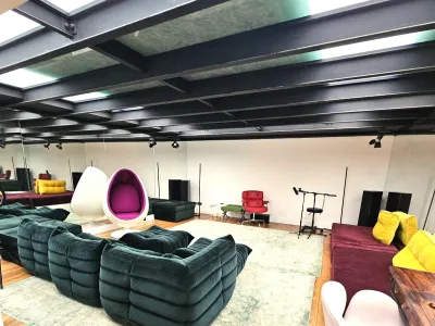 Paris Private Residence: 400 m² Event Venue with Glass Roof