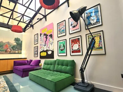 Paris Private Residence: 400 m² Event Venue with Glass Roof