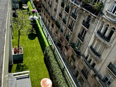 Parisian Duplex with Terraces for Events in Paris