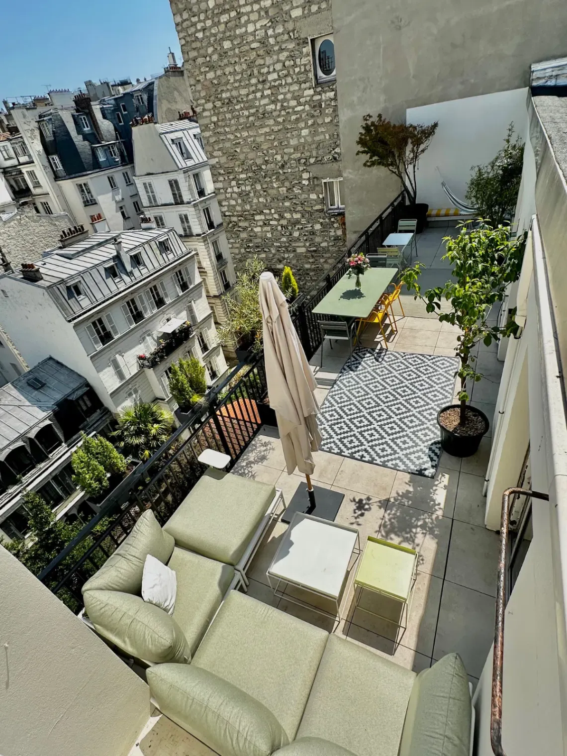 Parisian Duplex with Terraces for Events in Paris
