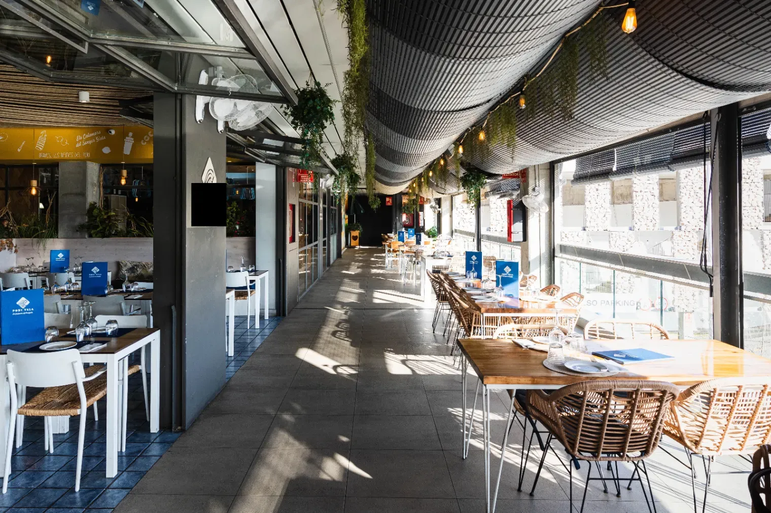 Mediterranean-Style Venue with Swing Doors for Events in Barcelona
