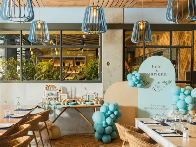 Espace Spacieux avec Vue sur le Port et Cave à Vin à Barcelone