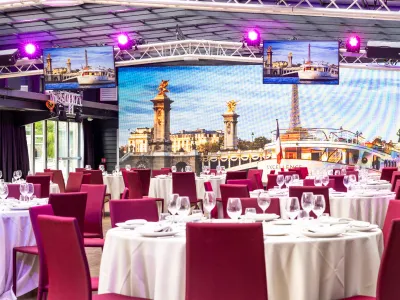 Lieu d'événement exceptionnel sur les bords de Seine à Paris