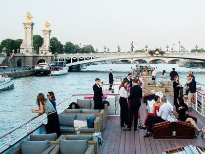 Majestic Seine River Boat for Events in Paris