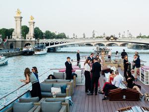 Majestic Seine River Boat for Events in Paris