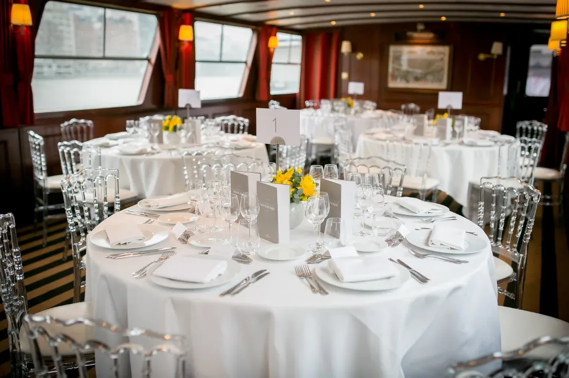 Elegant Private Boat Venue for Events in Paris