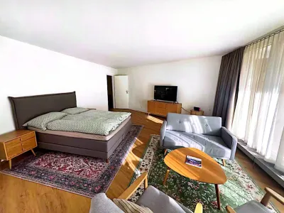 1.5 Room Apartment with Balcony in Davos | Near Alpengold & Train Station