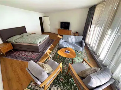 1.5 Room Apartment with Balcony in Davos | Near Alpengold & Train Station