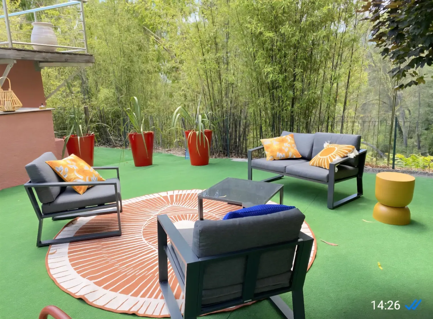 Petit Jardin et terrasse en supplément