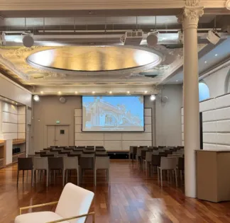 Elegant Lounge with Glass Roof & Terrace in the Heart of Paris