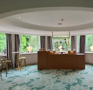 Elegant Lounge with Breathtaking Champs-Élysées Views