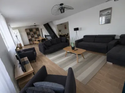 Spacious Family Home with Indoor Pool & Jacuzzi for Group Stays in Terminiers