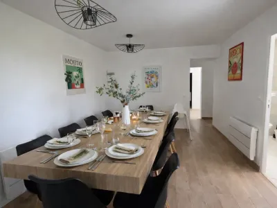 Spacious Family Home with Indoor Pool & Jacuzzi for Group Stays in Terminiers