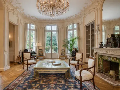 Charmante Villa Second Empire avec parc paysager à Croissy-sur-Seine