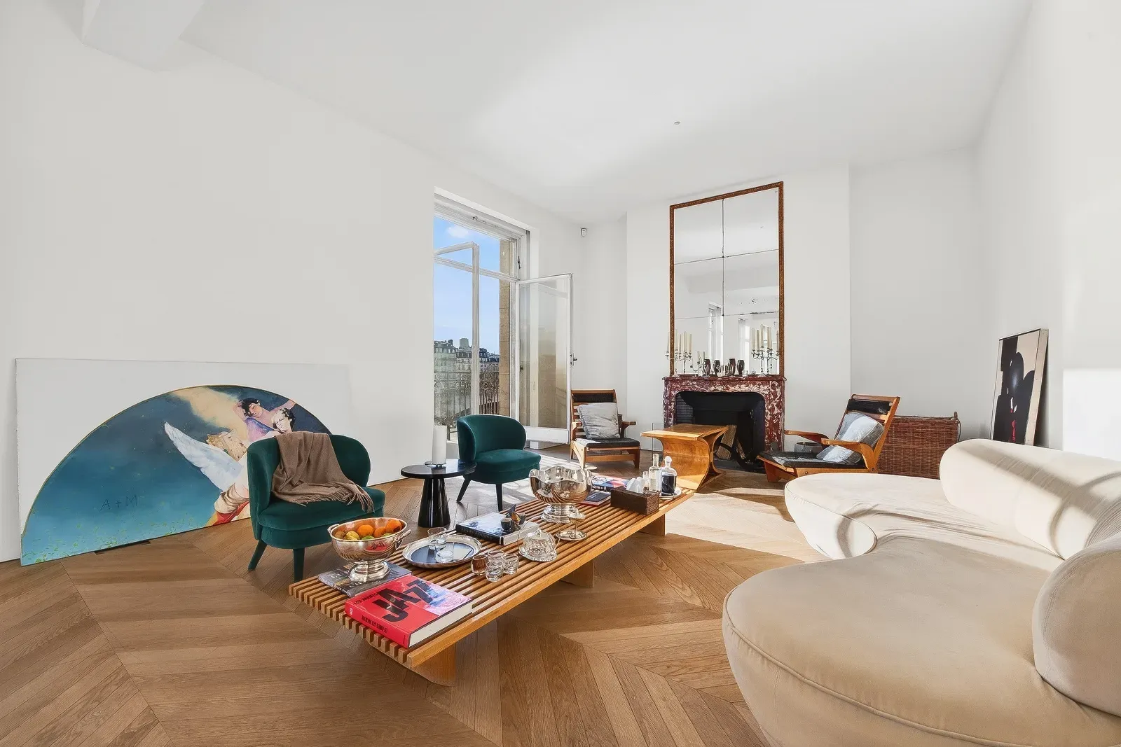 Hôtel Particulier Exceptionnel Vue Seine sur l'Île Saint-Louis pour Événements d'Entreprise