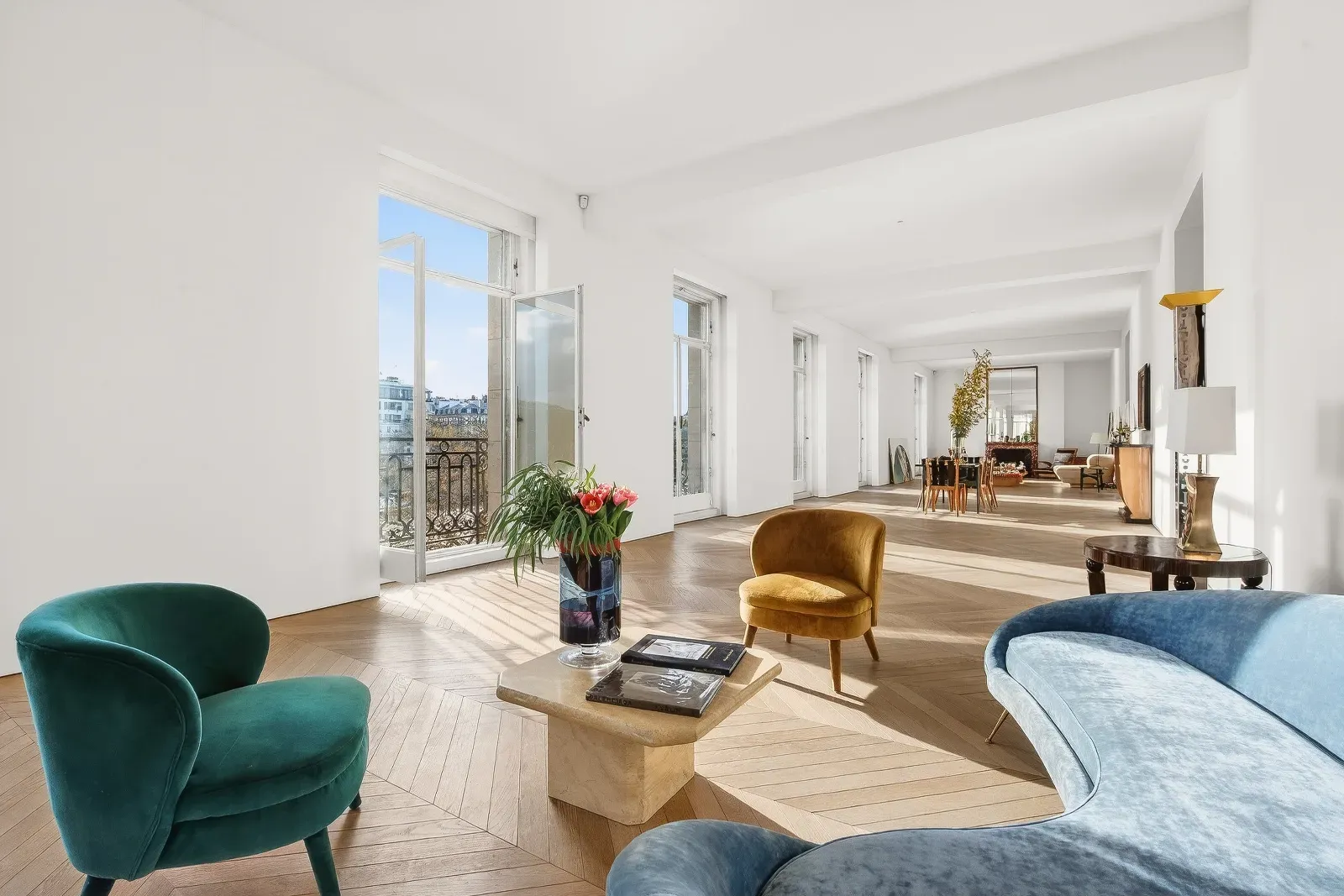 Hôtel Particulier Exceptionnel Vue Seine sur l'Île Saint-Louis pour Événements d'Entreprise