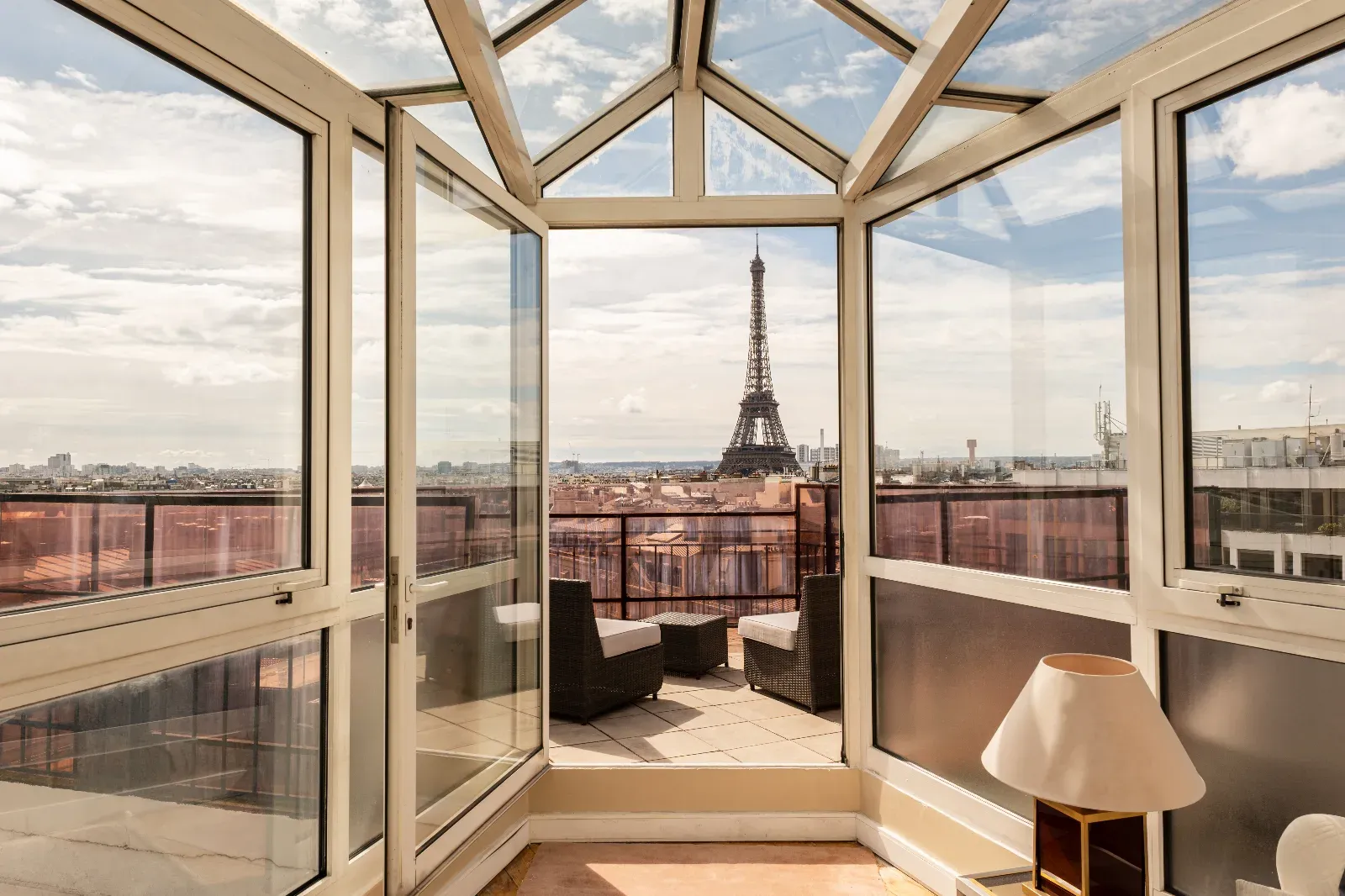 Exclusive Penthouse with Eiffel Tower View on Avenue George V