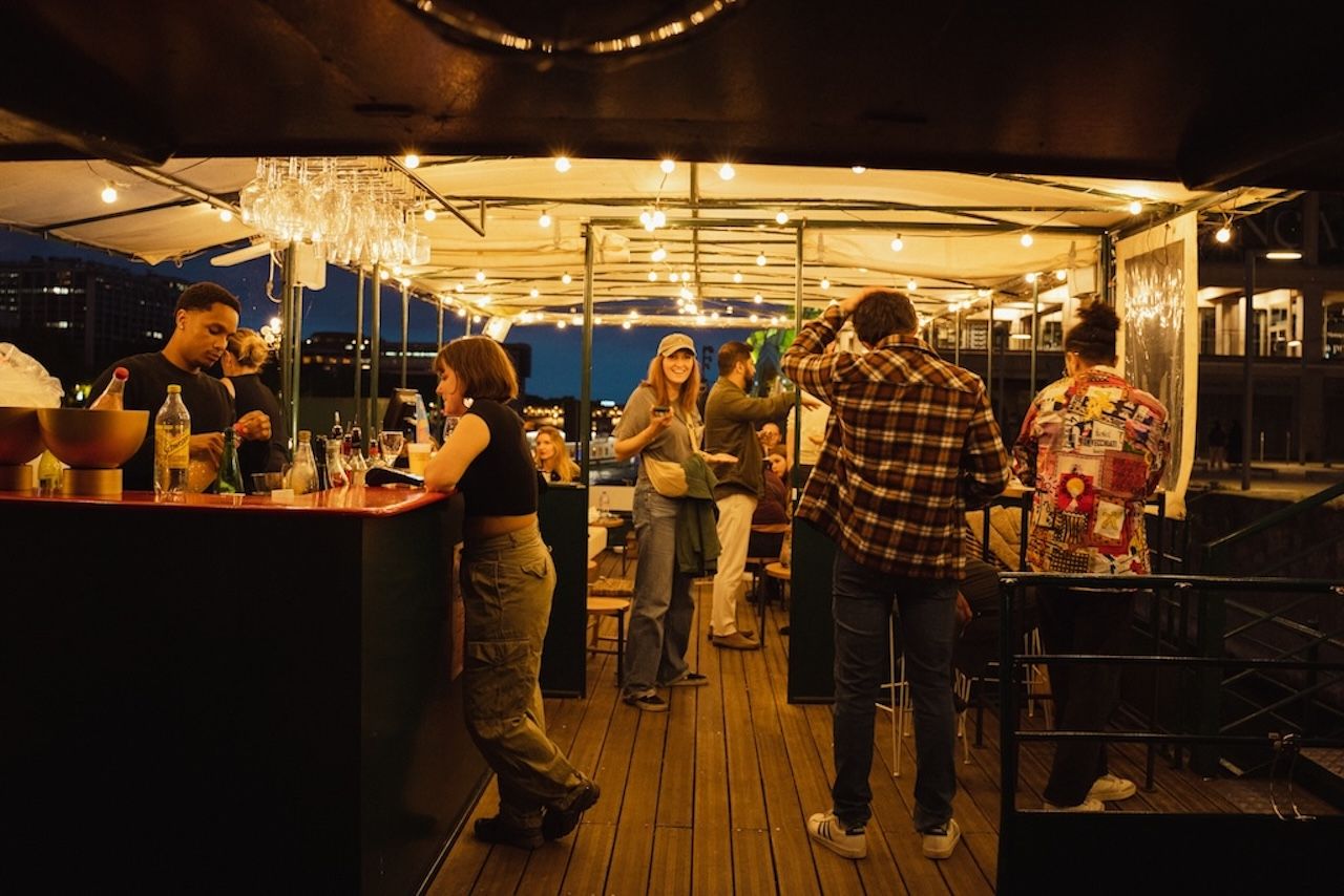 Elegant Rooftop Terrace on the Seine for Events in Paris